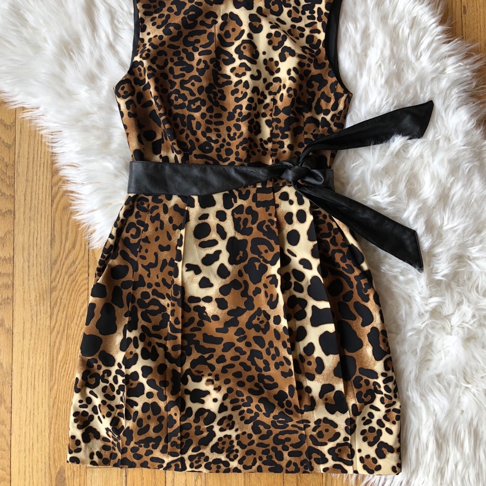Nanette Lepore Leopard Mini With Pockets!